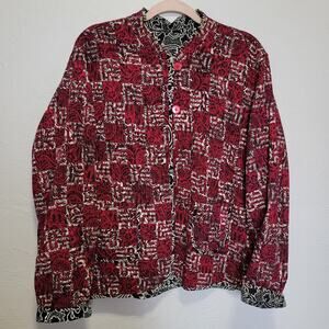 Casual Studio Women's XL Reversible Quilted Jacket